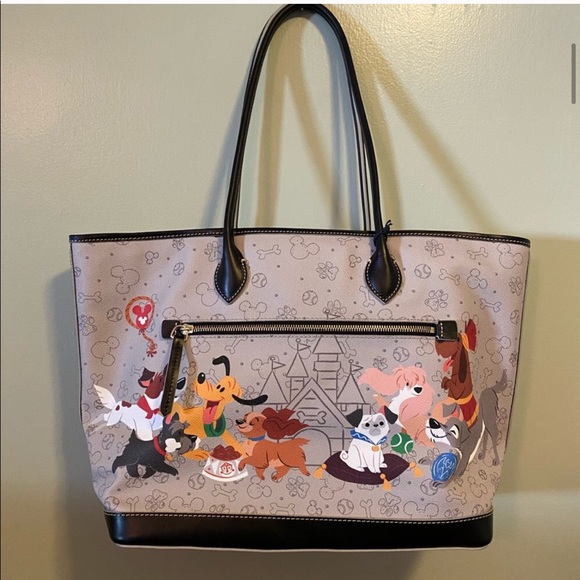 Disney Dooney and Bourke Dog Tote bag NWT - Picture 8 of 12